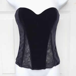 Velvet Bustier
